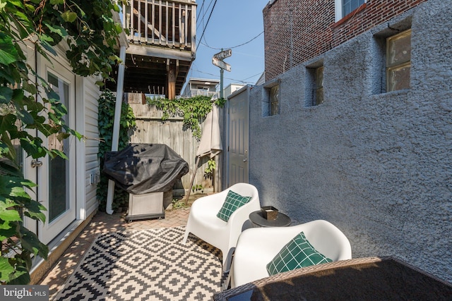 107 W Ostend St, Baltimore, MD 21230 - view of patio / terrace featuring a grill