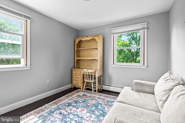 73 Swallow, Southampton, PA 18966 - office space featuring healthy amount of natural light, wood finished floors, baseboards, and baseboard heating