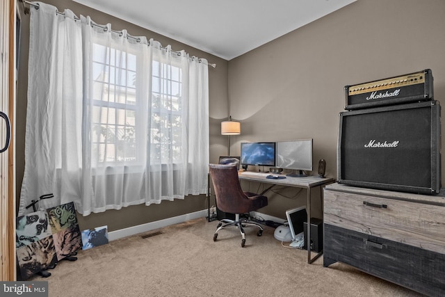 135A Equestrian Row, Bensalem, PA 19020 - carpeted office with baseboards
