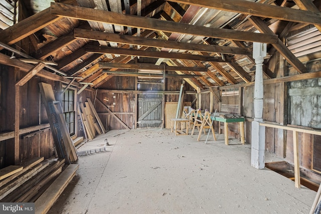 4036 Roland Ave, Baltimore, MD 21211 - view of unfinished attic