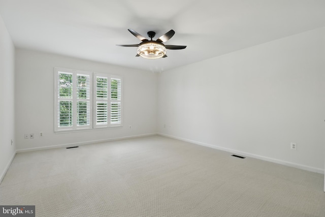 43175 Burstall Ct, Leesburg, VA 20176 - unfurnished room featuring ceiling fan, baseboards, and carpet flooring