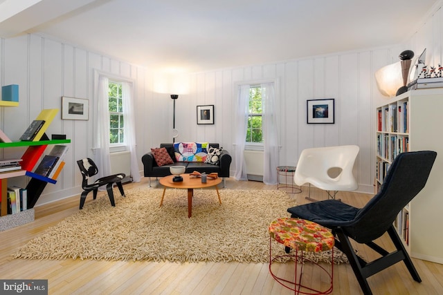 27843 Saint Michaels Rd, Easton, MD 21601 - living area featuring wood-type flooring and plenty of natural light