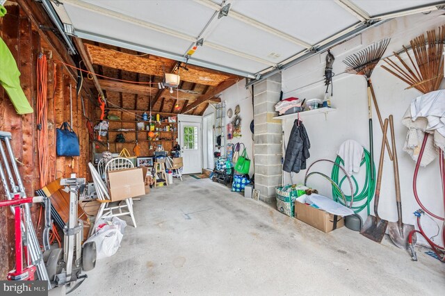 1004 Truman Rd, East Norriton, PA 19403 - garage featuring a garage door opener