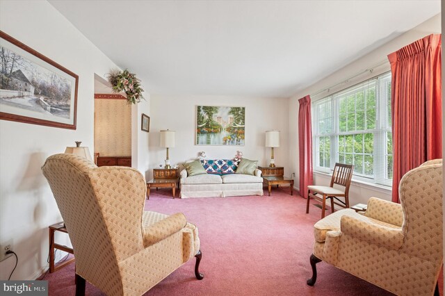 1004 Truman Rd, East Norriton, PA 19403 - living room featuring carpet floors