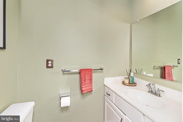 8 Lochwell Ct, Baltimore, MD 21234 - half bathroom featuring toilet and vanity