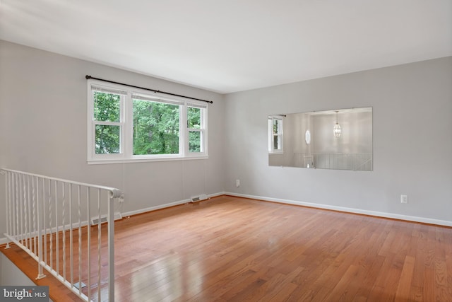 13712 S Springfield Rd, Brandywine, MD 20613 - spare room featuring wood finished floors and baseboards