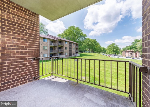 6017 Majors Ln Unit 3, Columbia, MD 21045 - view of balcony