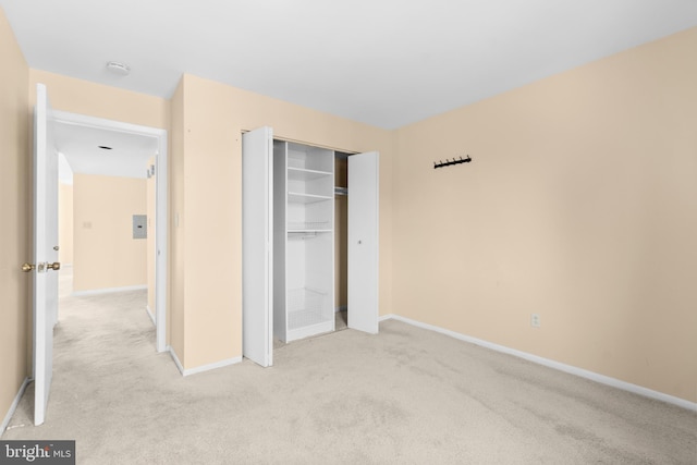 6017 Majors Ln Unit 3, Columbia, MD 21045 - unfurnished bedroom featuring light carpet and a closet