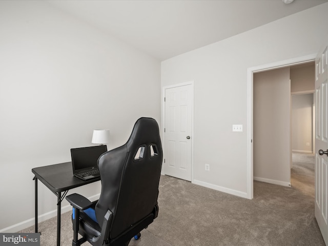 262 Norland Knoll Dr, Stephenson, VA 22656 - carpeted home office featuring baseboards