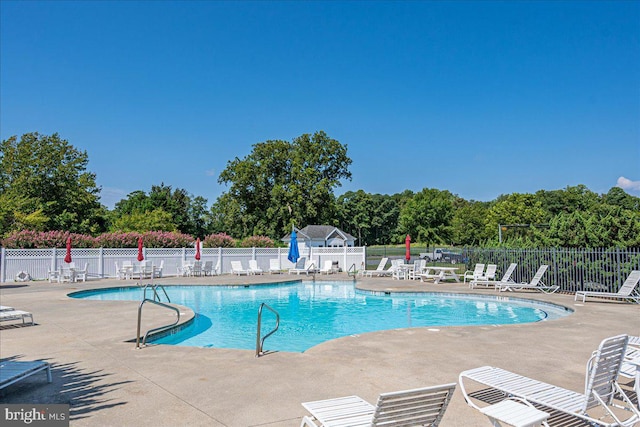 12545 River Run Ln Unit 68, Berlin, MD 21811 - community pool featuring a patio area