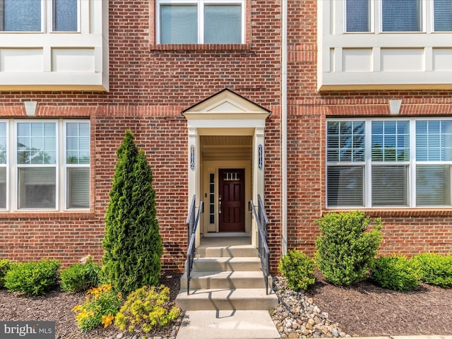 7114 Proclamation Pl, Frederick, MD 21703 - entrance to property with brick siding