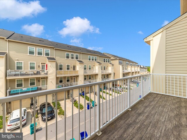 7114 Proclamation Pl, Frederick, MD 21703 - balcony featuring a residential view