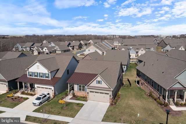 2954 Caraway Dr, Frederick, MD 21704 - aerial perspective of suburban area
