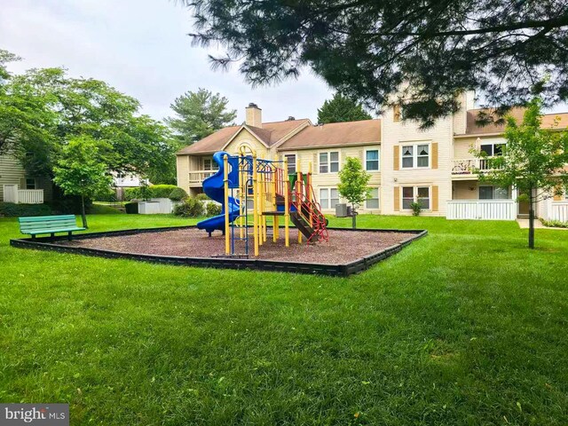 20072 Appledowre Cir Unit 237, Germantown, MD 20876 - communal playground featuring a lawn
