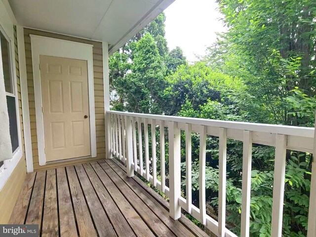 20072 Appledowre Cir Unit 237, Germantown, MD 20876 - view of wooden deck
