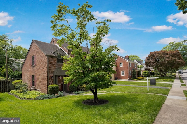 517 Worcester, Towson, MD 21286 - view of front facade featuring brick siding