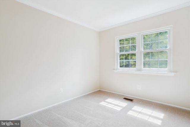 19918 Wyman Way, Germantown, MD 20874 - carpeted spare room featuring baseboards and ornamental molding