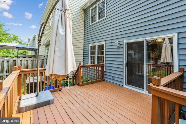 19918 Wyman Way, Germantown, MD 20874 - view of wooden deck