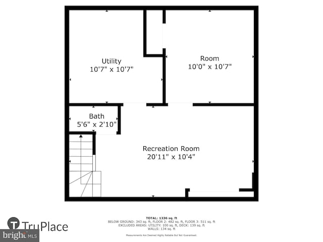 19918 Wyman Way, Germantown, MD 20874 - room layout