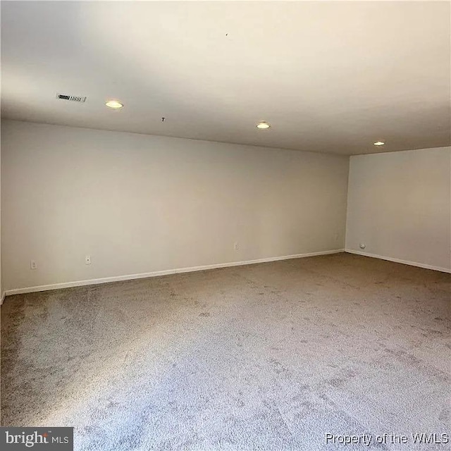 4118 Votive, Williamsburg, VA 23188 - carpeted spare room with recessed lighting and baseboards