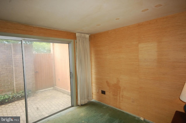 19104 Roman Way, Gaithersburg, MD 20886 - unfurnished bedroom with carpet flooring and access to exterior
