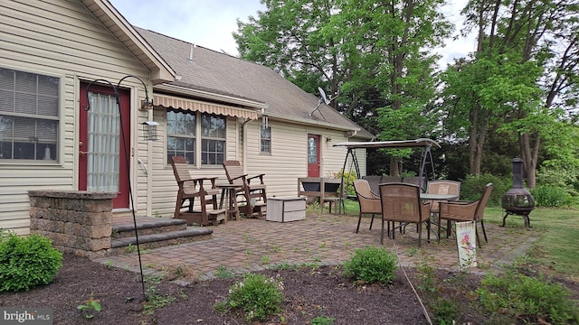 711 Tristan Trl, Chambersburg, PA 17202 - view of patio featuring outdoor dining area