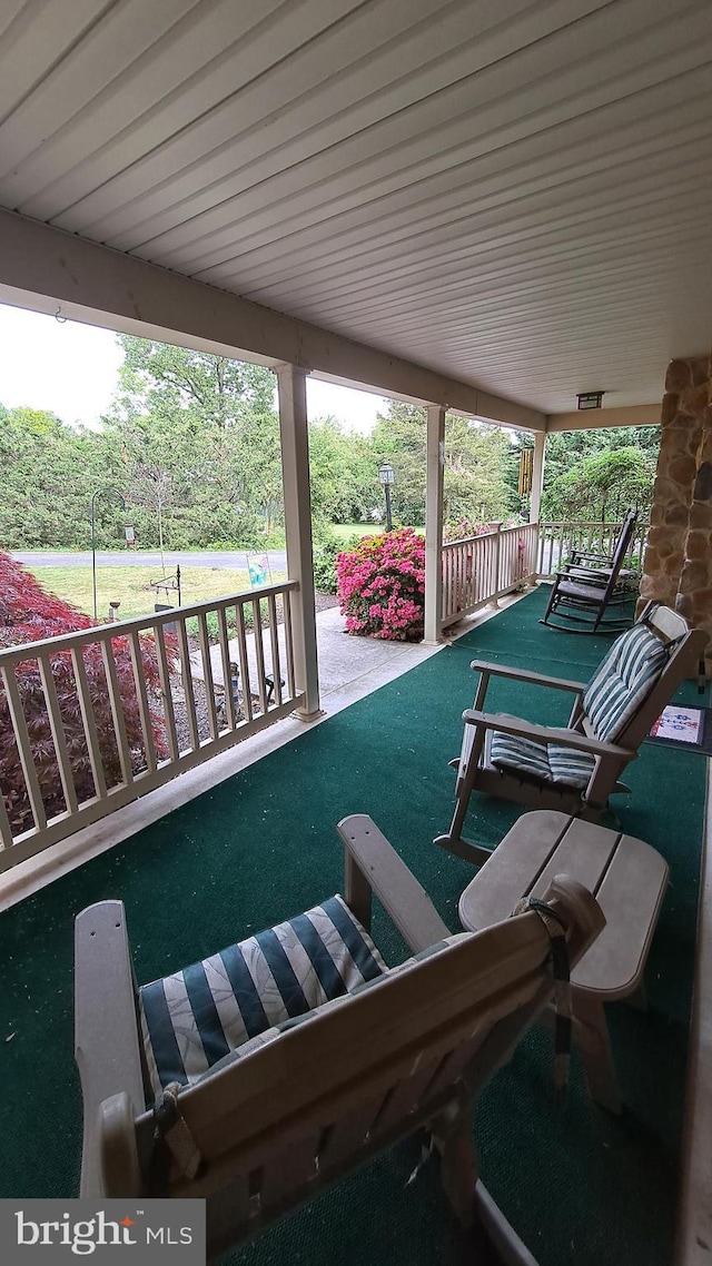 711 Tristan Trl, Chambersburg, PA 17202 - view of covered porch
