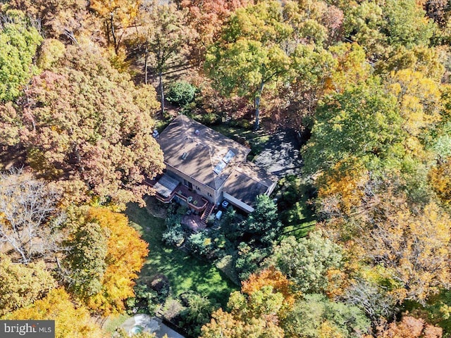 8150 Wolf Run Shoals Rd, Clifton, VA 20124 - view of subject property featuring a forest
