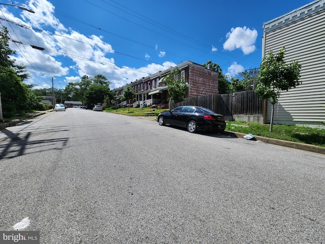 1522 Plum St, Baltimore City, MD 21226 - view of asphalt road with curbs