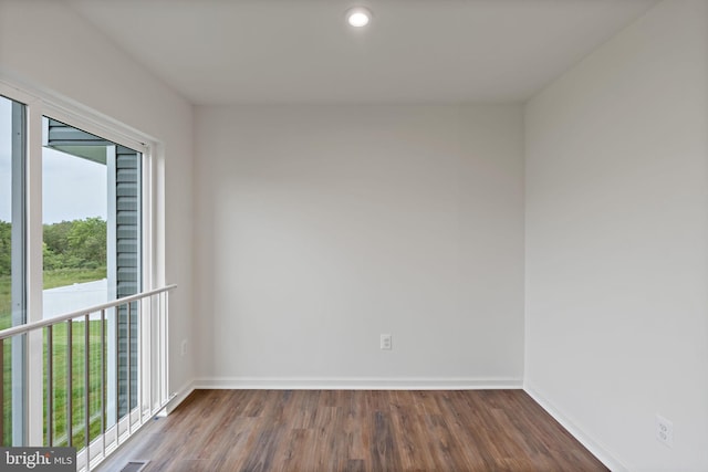 16 Angus Dr, Hanover, PA 17331 - unfurnished room with plenty of natural light, wood finished floors, baseboards, and recessed lighting