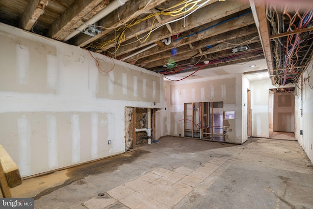 4621 N Broad St, Philadelphia, PA 19140 - view of unfinished basement