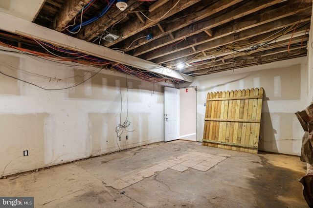 4621 N Broad St, Philadelphia, PA 19140 - view of unfinished basement