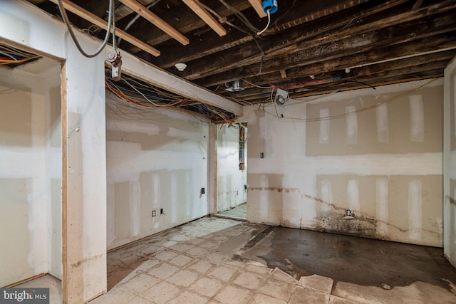 4621 N Broad St, Philadelphia, PA 19140 - view of unfinished below grade area