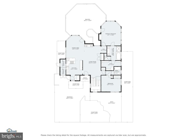 1414 N Johnson St, Arlington, VA 22201 - property floor plan