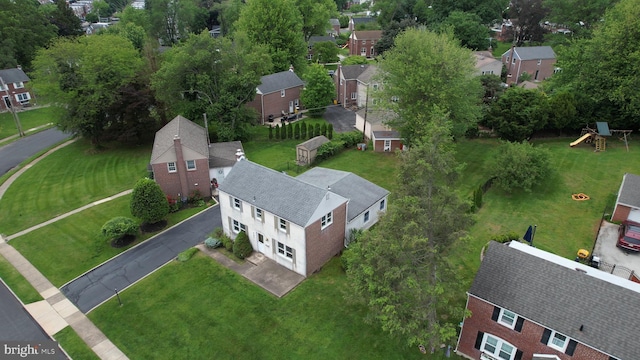 681 Dutton Cir, Springfield, PA 19064 - aerial view of residential area