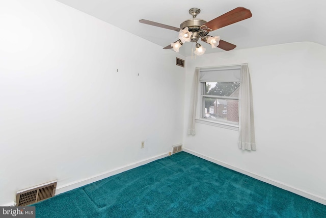 681 Dutton Cir, Springfield, PA 19064 - empty room with carpet floors, ceiling fan, and baseboards