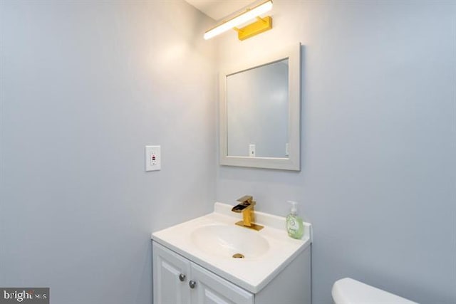 2306 Monticello Rd, Baltimore, MD 21216 - half bath featuring vanity and toilet