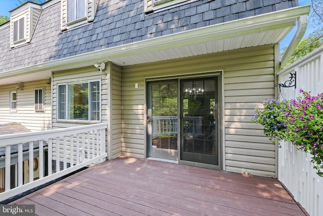 10104 Colebrook Ave, Potomac, MD 20854 - view of wooden deck