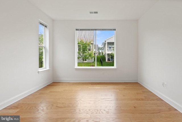 118 Milkweed Dr, Lake Frederick, VA 22630 - empty room featuring healthy amount of natural light, light wood-type flooring, and baseboards