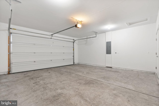 118 Milkweed Dr, Lake Frederick, VA 22630 - garage with a garage door opener and electric panel