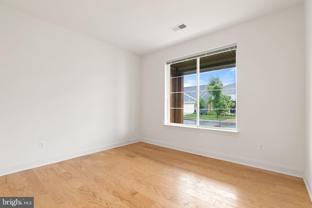 118 Milkweed Dr, Lake Frederick, VA 22630 - spare room featuring baseboards and light wood-style floors