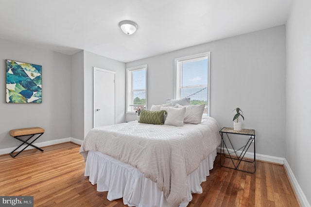 4937 Schaub Ave, Baltimore, MD 21206 - bedroom with wood finished floors and baseboards