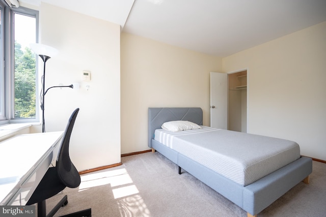 4200 Cathedral Ave NW Unit 615, Washington, DC 20016 - carpeted bedroom featuring baseboards