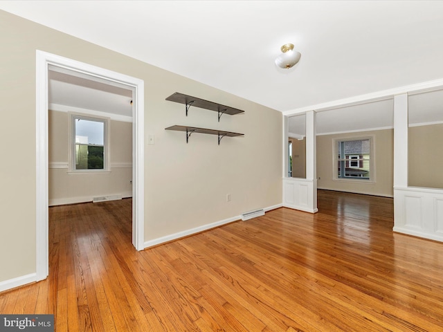 21 E D St, Brunswick, MD 21716 - unfurnished room with light wood-type flooring