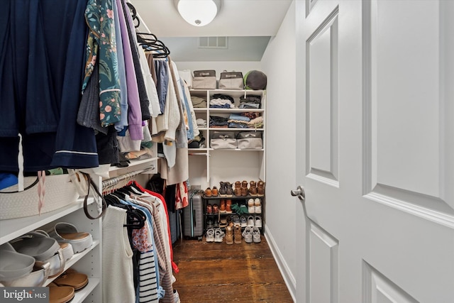 1810 Francis St, Philadelphia, PA 19130 - spacious closet featuring wood finished floors