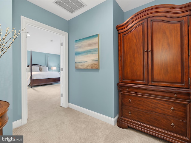 116 Colony Xing, Edgewater, MD 21037 - hallway with light colored carpet and baseboards