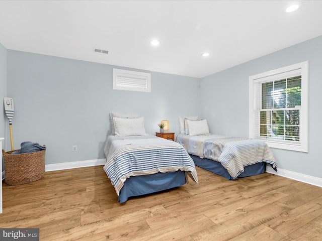 116 Colony Xing, Edgewater, MD 21037 - bedroom with wood finished floors, baseboards, and recessed lighting