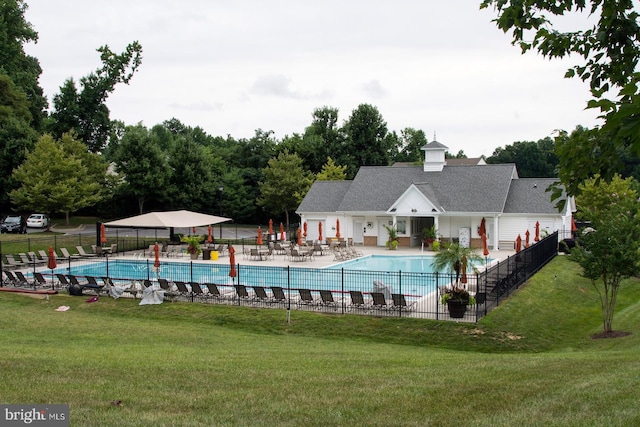 116 Colony Xing, Edgewater, MD 21037 - community pool with a patio area