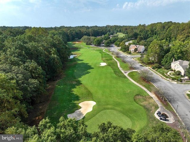 116 Colony Xing, Edgewater, MD 21037 - aerial overview of property's location featuring a local golf course and a forest