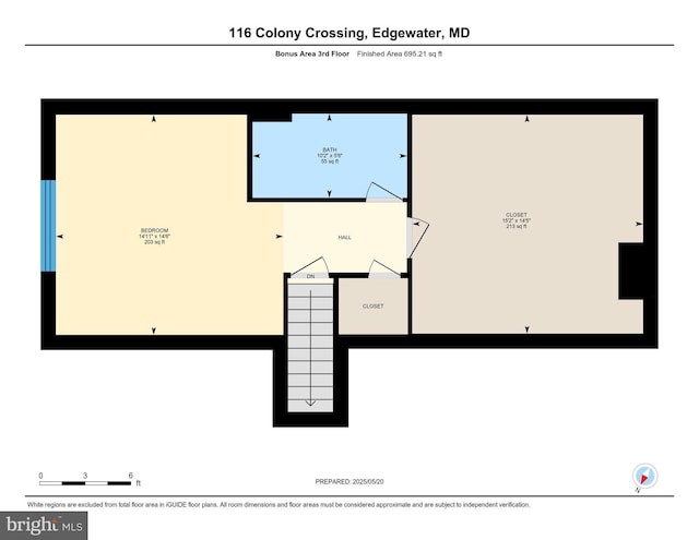 116 Colony Xing, Edgewater, MD 21037 - property floor plan